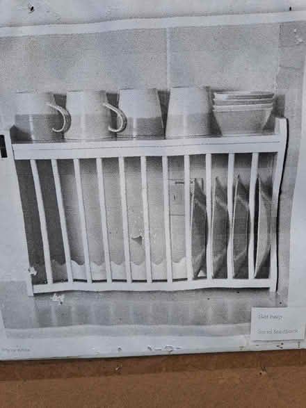 Photo of free Minack White Kitchen Plate Rack NEW (Bohemia TN37) #1