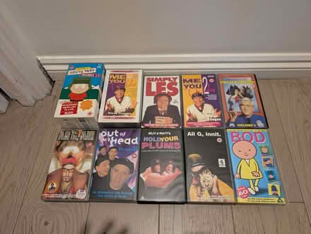Photo of free 10x VHS Comedy Tapes (Shoreditch N1) #1
