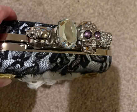 Photo of free Small embellished bag (Longbarn WA2) #3