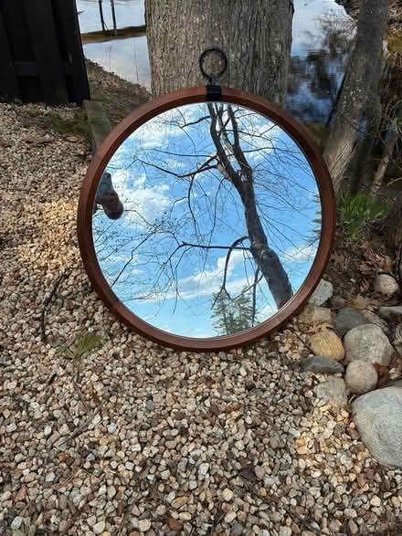 Photo of free Wooden mirror (Lunenburg) #1