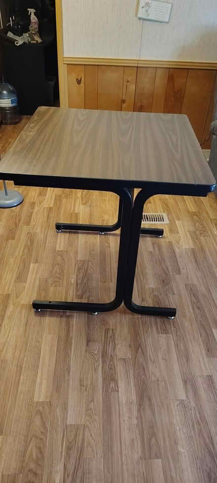 Photo of free Twin bed with mattress and table (Apollo) #3