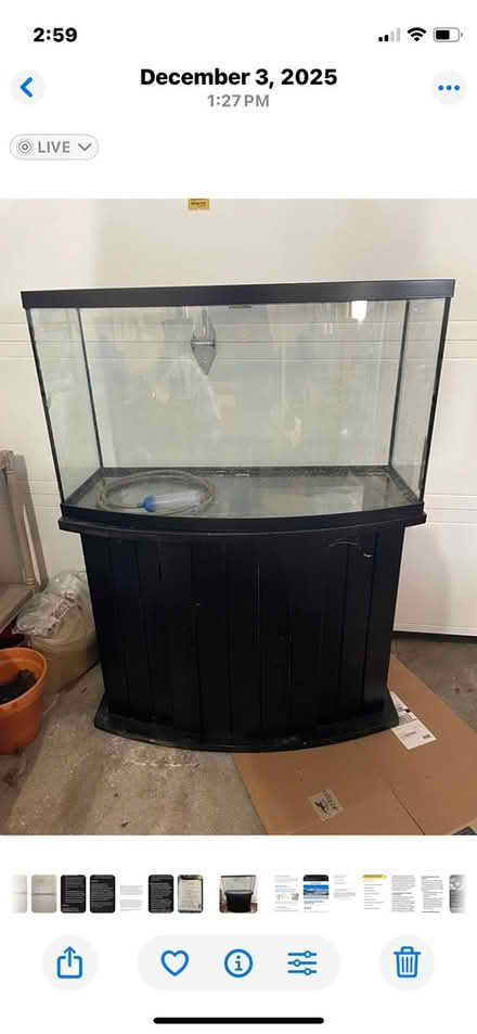 Photo of free Fish tank with stand (North Framingham) #1