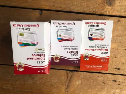 Photo of free GCSE revision cards (Bear Flat BA2) #1