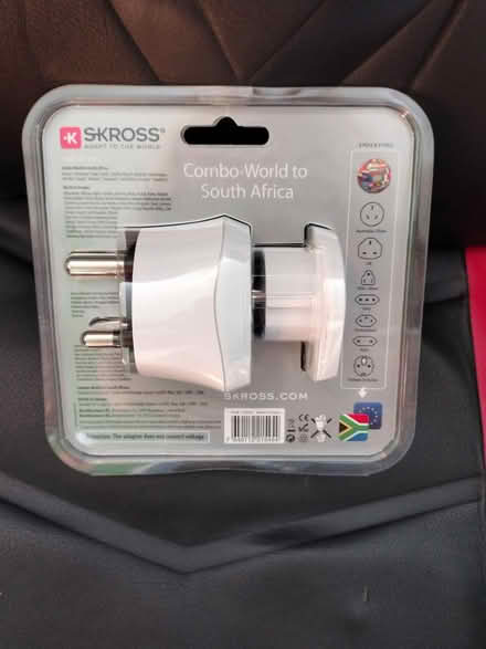Photo of free South Africa travel adapter plug (Halstead) #2