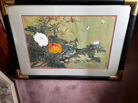 Photo of free 42”x30” framed art (Portola District, SF) #1