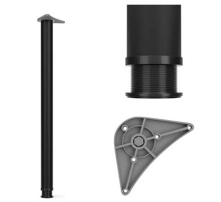 Photo of free Dihl Single 870mm Black Adjustable Kitchen Worktop, Leg Supp (Chesham HP5) #1