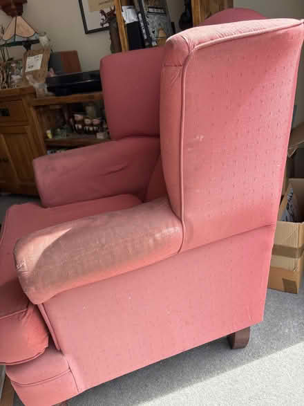 Photo of free Terracotta armchair (Brickhill MK41) #3