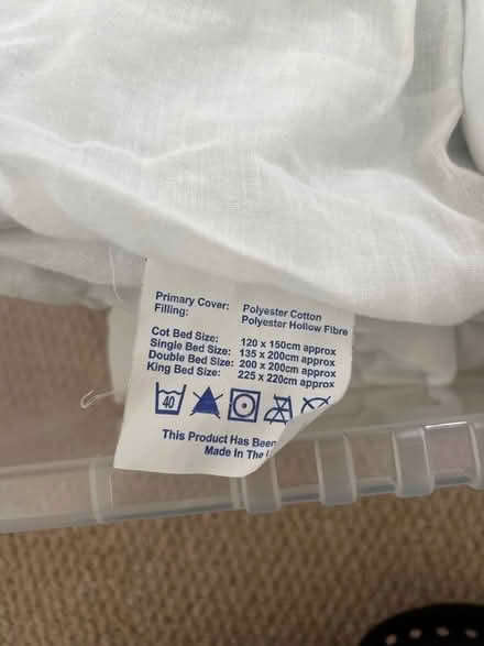 Photo of free Toddler duvet and pillow (PE28) #1