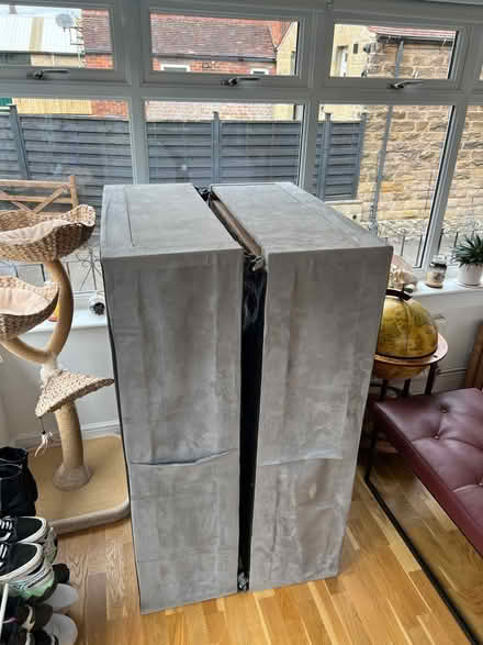 Photo of free velvet double divan base (Bakewell) #1