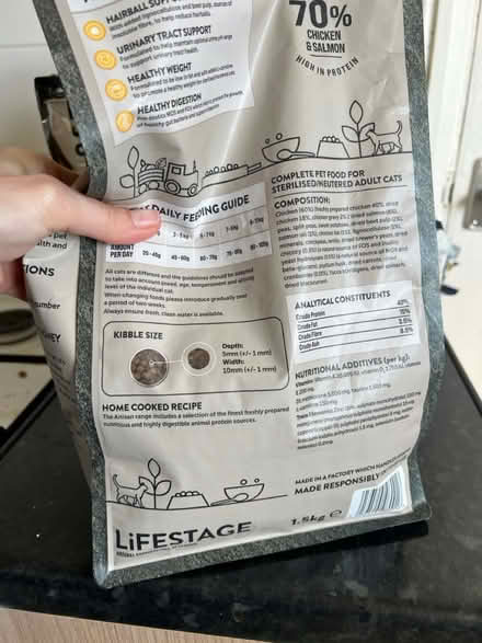 Photo of free Adult cat dry food chicken (TN15 8DS) #2