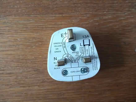 Photo of free 13A main plug (City centre S1) #2