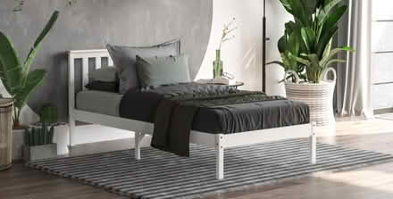 Photo of free Single Wooden Bed (SE26) #2