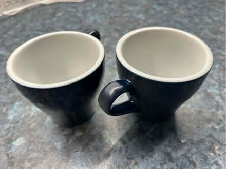 Photo of free 2 navy blue cups (Barkham RG41) #1