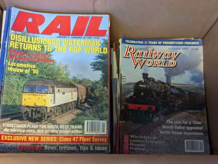 Photo of free Railway magazines from 1990s + more (Kinsley WF9) #2