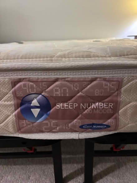 Photo of free Queen mattress and frame (Reston, VA) #2