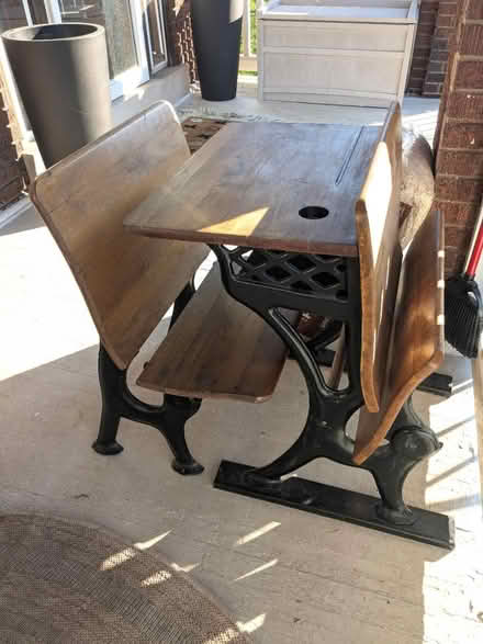 Photo of free vintage school desk (Newport KY) #1