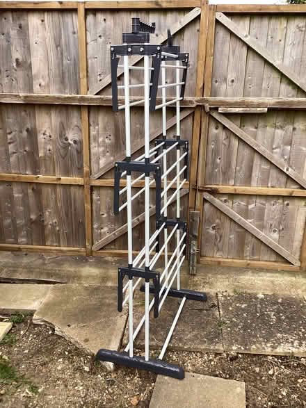 Photo of free Clothes drying rack, and a “Dry Rack” fan and water catcher. (Horspath OX33) #4