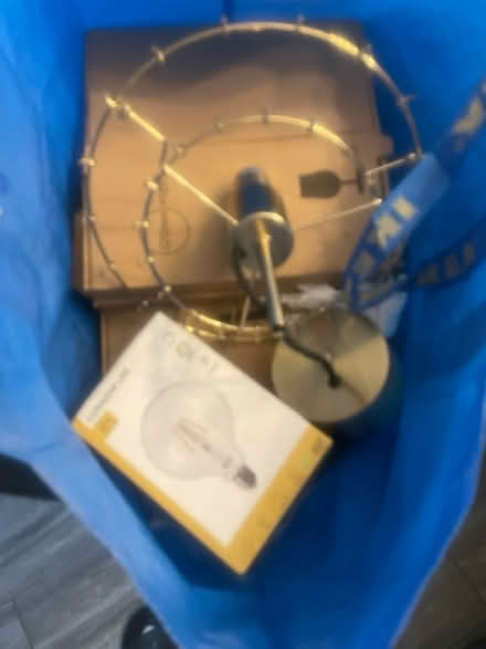 Photo of free IKEA Light fitting and Blub (Rugeley WS15) #2