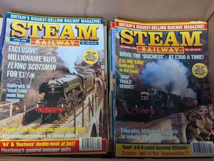 Photo of free Railway magazines from 1990s + more (Kinsley WF9) #1