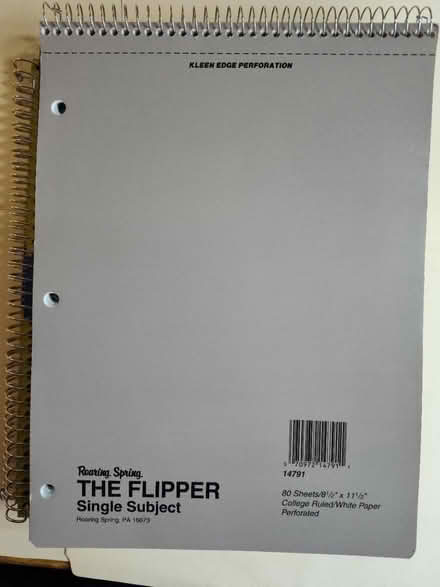 Photo of free 4 new spiral notebooks (Saugus) #3