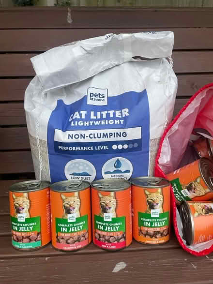 Photo of free Cat food & litter (Earley RG6) #1