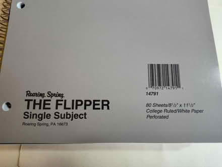 Photo of free 4 new spiral notebooks (Saugus) #4