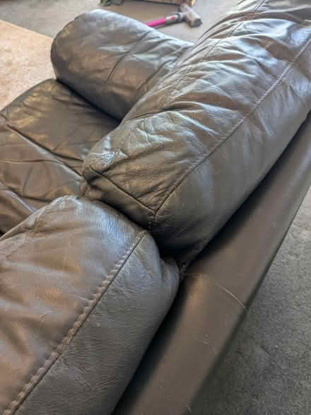Photo of free 3 Seater Faux Leather Sofa (St George, Bristol BS5 7) #2