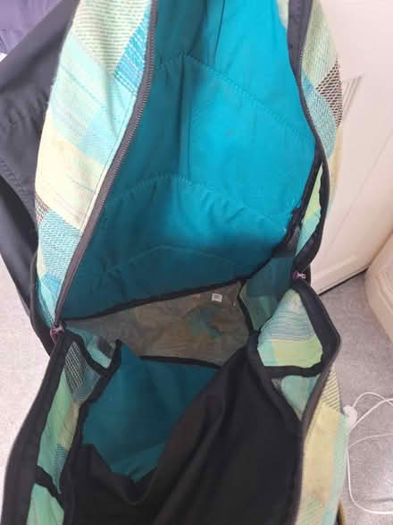 Photo of free Dakine blue/green checked backpack (Walkley S6) #3