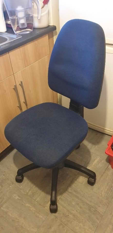 Photo of free Blue swivel office chair (Westgate IP1) #1