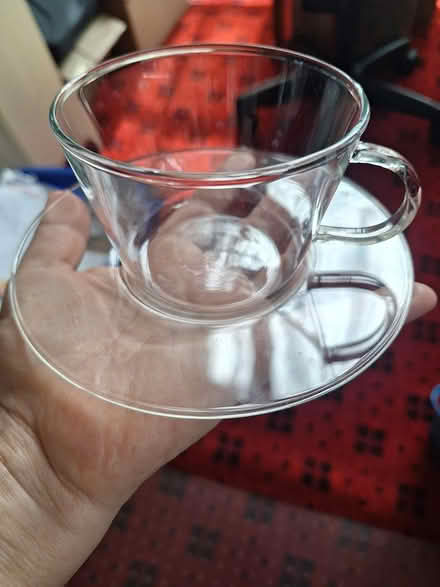 Photo of free Glass plate and 2 cup and saucer (Hurontario and South Service) #4