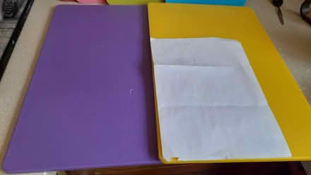 Photo of free Large hard chopping board (Byfleet KT14) #1