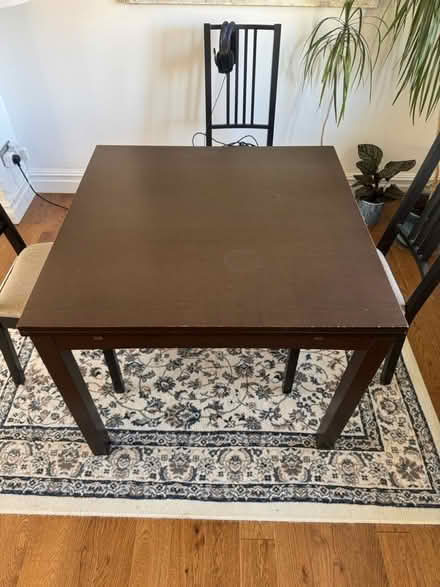 Photo of free IKEA Table 90cm x 90cm (Ham) #1