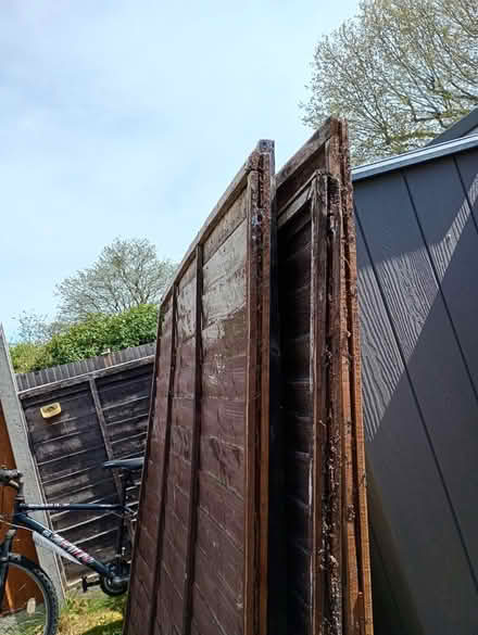 Photo of free 4 fence panels (Hampton TW12) #2