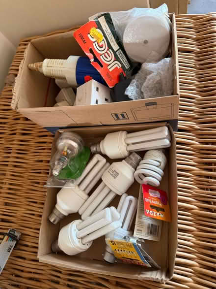 Photo of free Bulbs & various plugs (Dutton PR3) #1