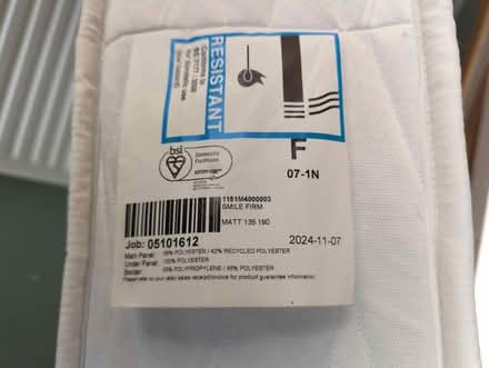 Photo of free Double mattress (Heaton NE7) #3