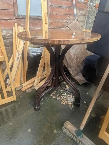 Photo of free Round Wooden Table (Penrith CA11) #1