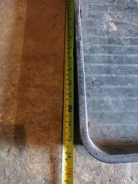 Photo of free Large Black plastic tray (NR28) #3