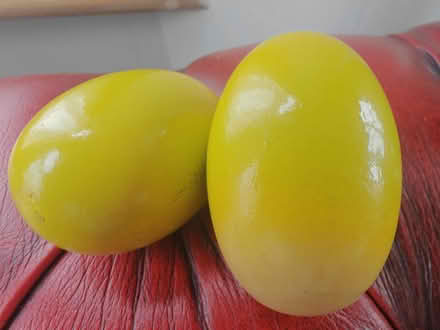 Photo of free 2 wooden shaker eggs (Heaton Chapel SK4) #1