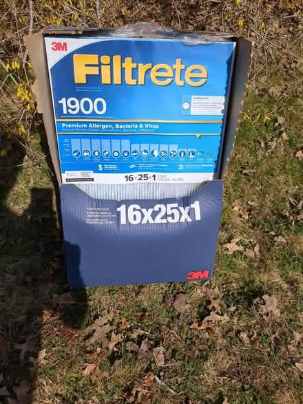 Photo of free Furnace filter 16x25 (South Amherst) #1