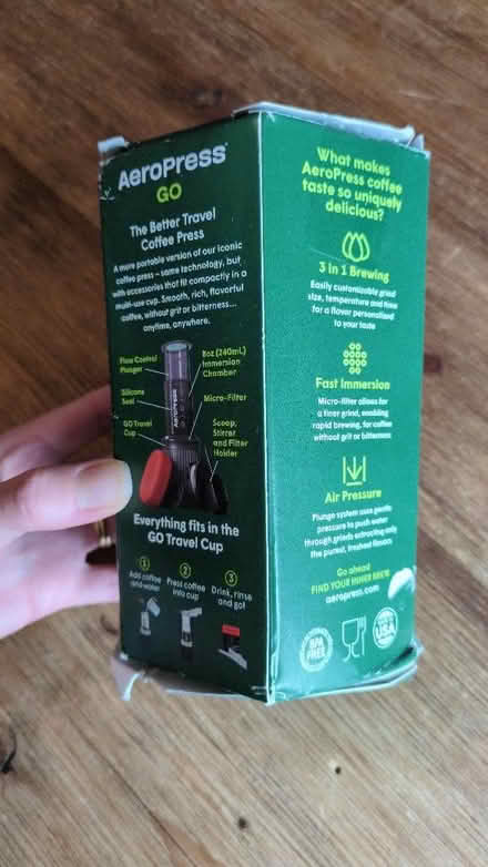 Photo of free AeroPress Go (Old Woking GU22) #3