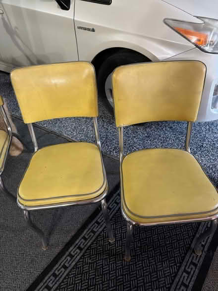 Photo of free 3 Old kitchen chairs, no table (Petaluma) #1