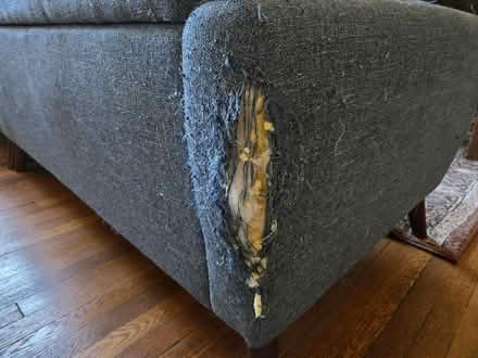 Photo of free IKEA Blue Sectional Sofa 3-Seater (21211) #3