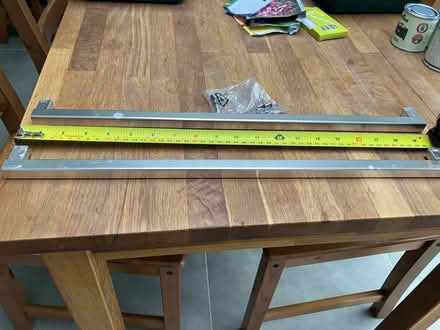 Photo of free Steel drawer handles x2 (North Tonbridge TN10) #1