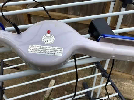 Photo of free Clothes drying rack, and a “Dry Rack” fan and water catcher. (Horspath OX33) #3