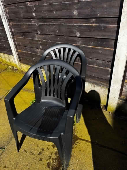 Photo of free Lamp, rug and plastic chairs frames (Bury, walshaw BL8) #2