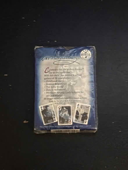 Photo of free Official Elvis Playing Cards (Clason Point Bronx NY) #2