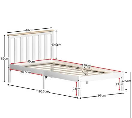 Photo of free Single Wooden Bed (SE26) #4