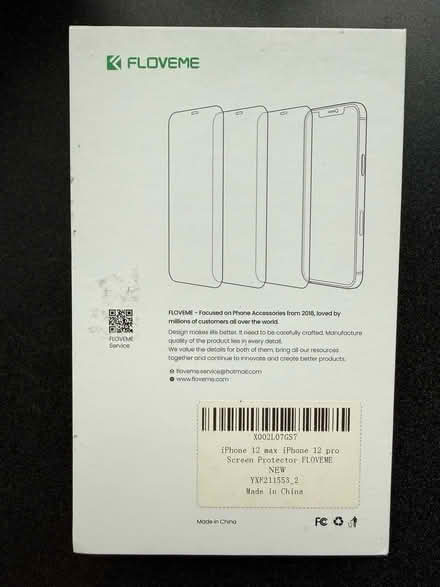 Photo of free iPhone 12 screen protector new (Upper East Side) #1