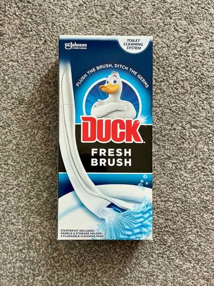Photo of free Unused/as new: "DUCK" Toilet Fresh Brush + Storage holder (Blewbury OX11) #1