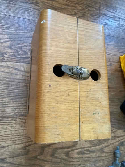 Photo of free Wooden retro shoe polishing box (Oldfield Park, Bath) #1